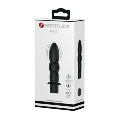 Wyatt Vibrador Anal Negro