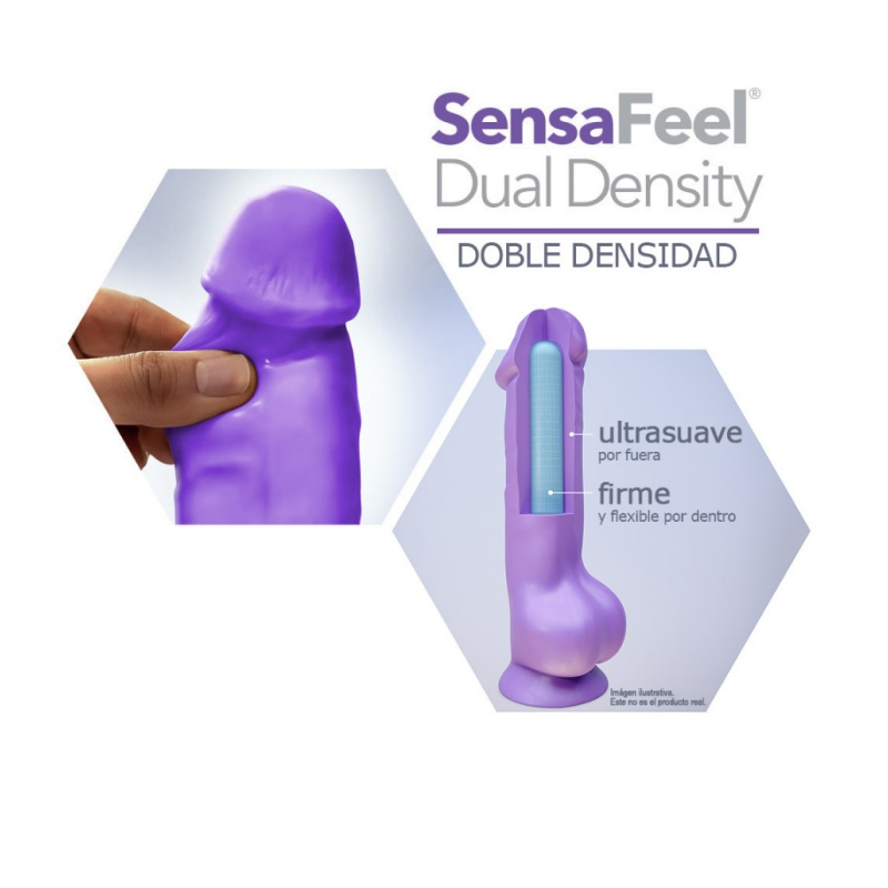 Neo Dildo Doble Densidad 19 cm