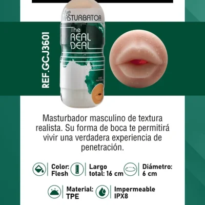 Masturbador Boca Super Realista Alive