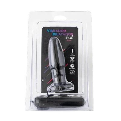 Vibrador Plug Anal Con Sopapo