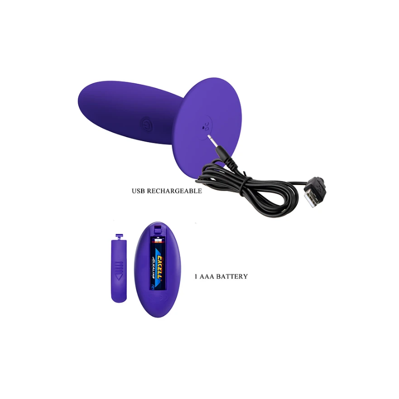 Plug con Vibración Yought