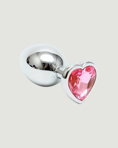 Plug Heart Metalizado Talla L