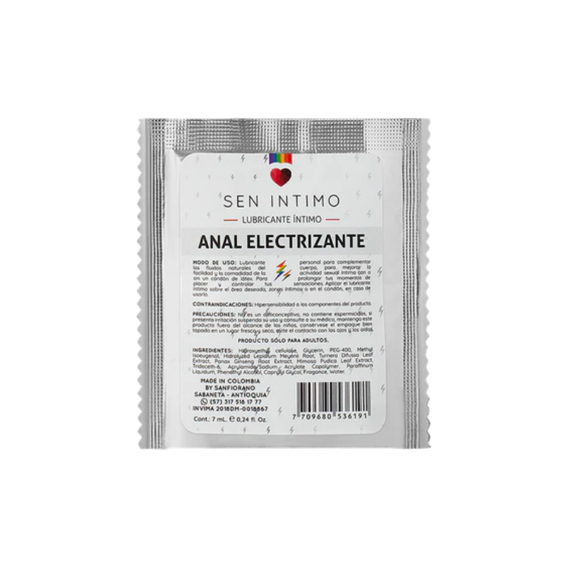 Sachet Sen Intimo - Anal Electrizante 7ml