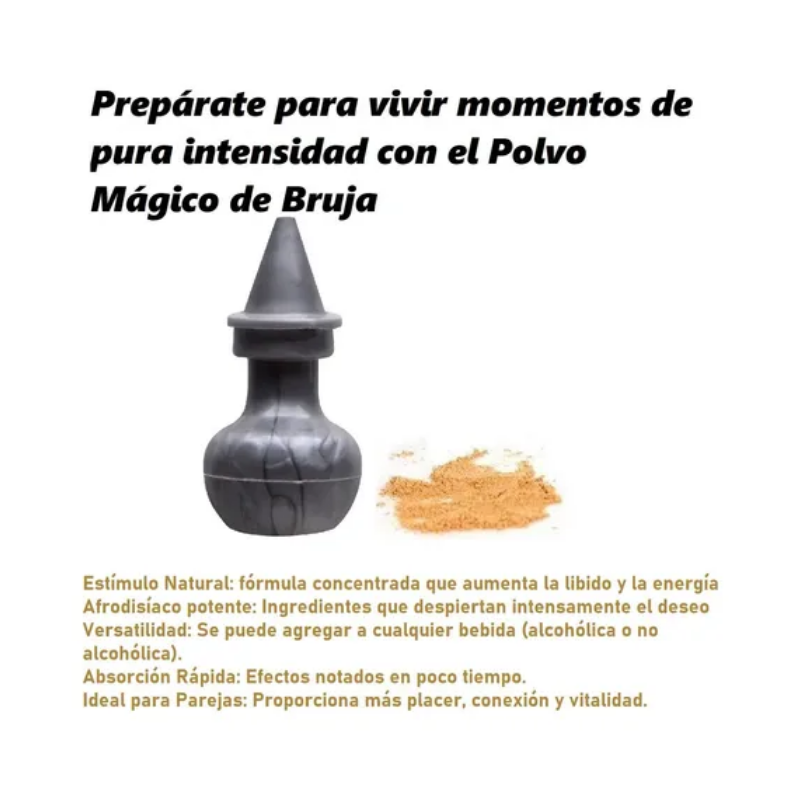 Estimulante Sexual Polvo De Bruja