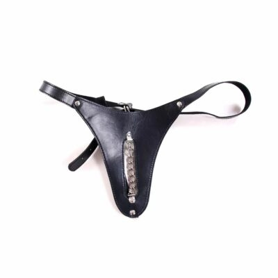 Lencería Erótica De Cuero Tanga