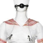 Bozal O Mordaza Con Bozal Y Pinza Para Pezones Regulable