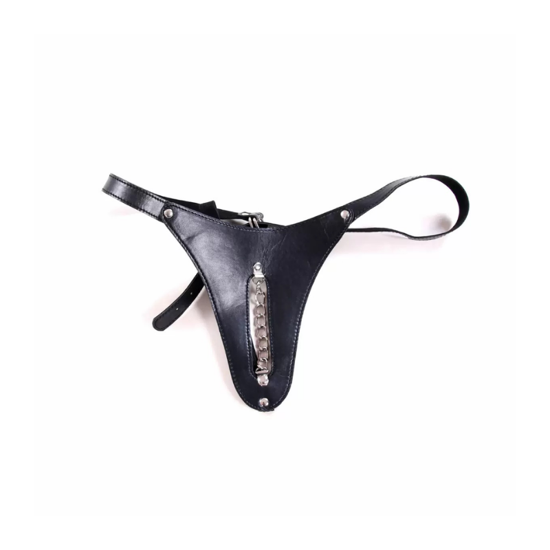 Lencería Erótica De Cuero Tanga