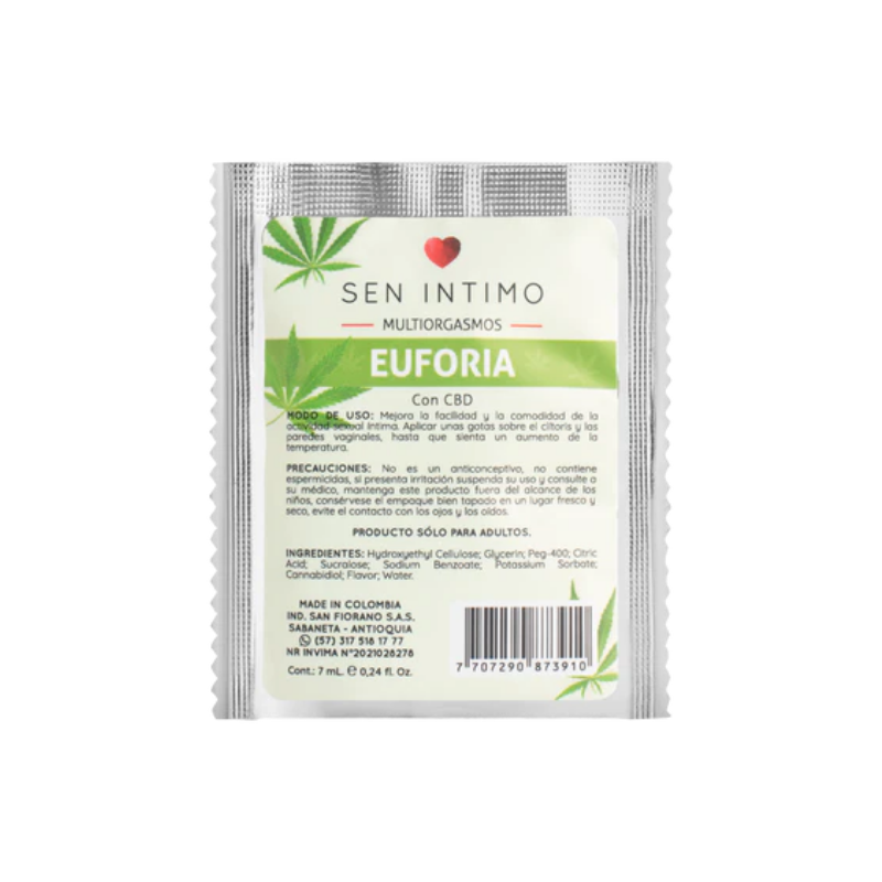 Multiorgasmos Euforia 7 Ml Sen Intimo