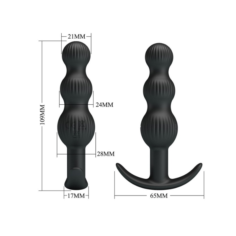 Sidney Plug Anal Vibrador - Pretty Love