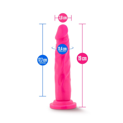 Neo Dildo Doble Densidad 19 cm - Blush