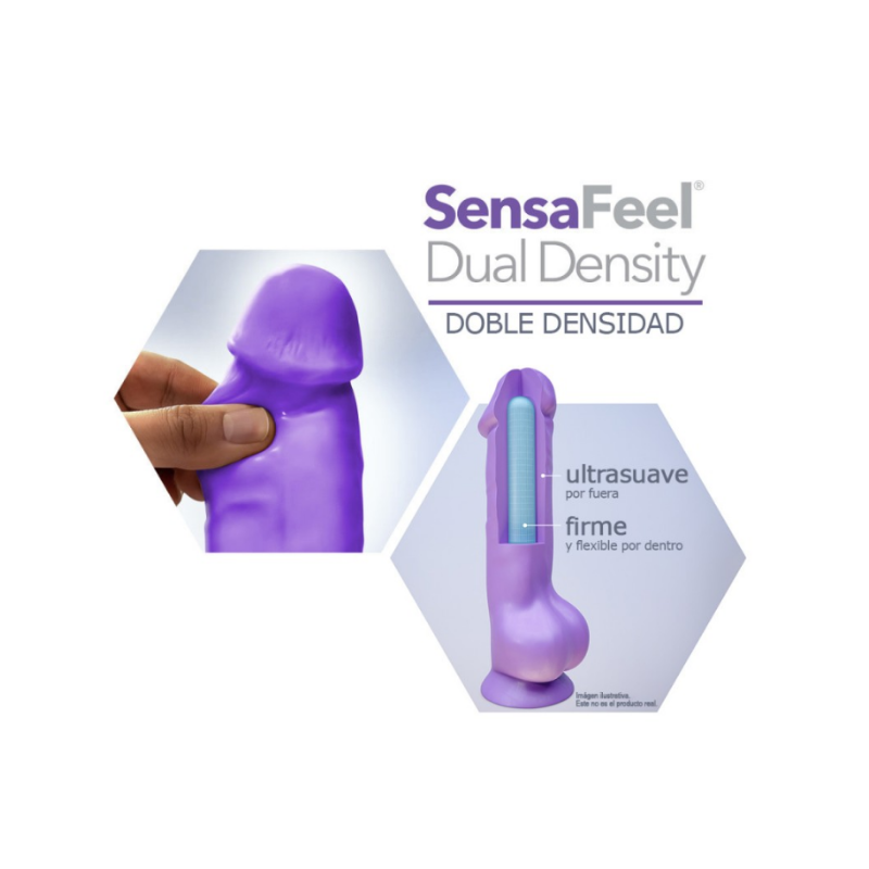 Neo blush 3 Neo Dildo Doble Densidad 19 cm - Blush