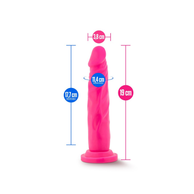 Neo blush 6 Neo Dildo Doble Densidad 19 cm - Blush