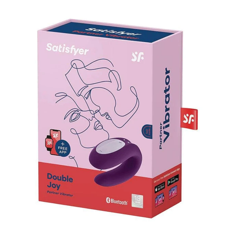 Satisfyer violeta 1 Vibrador Satisfyer Double Joy Violeta