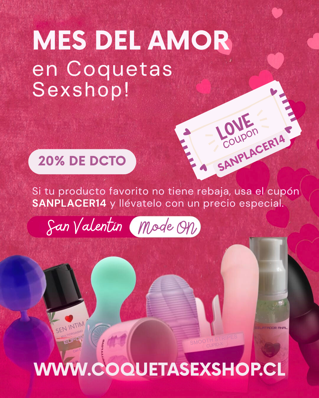 SexShop Coquetas 9 MES DEL AMOR en Coquetas Sexshop! San Valentín Mode ON (1)