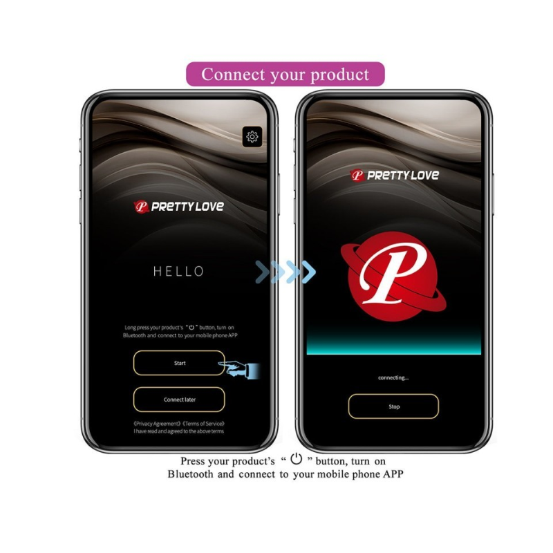 Casper Huevo Vibrador Super Soft con APP