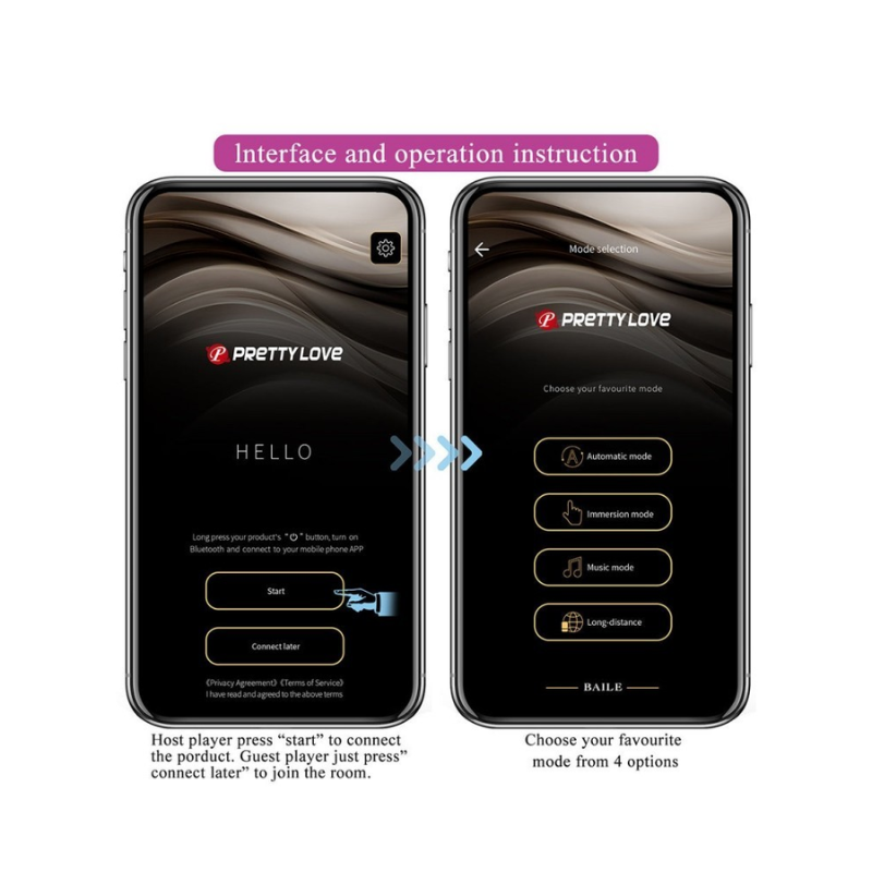 Casper Huevo Vibrador Super Soft con APP