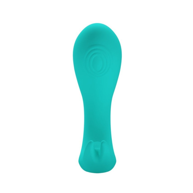 Idabelle Vibrador Dual con Control Remoto - Turquesa