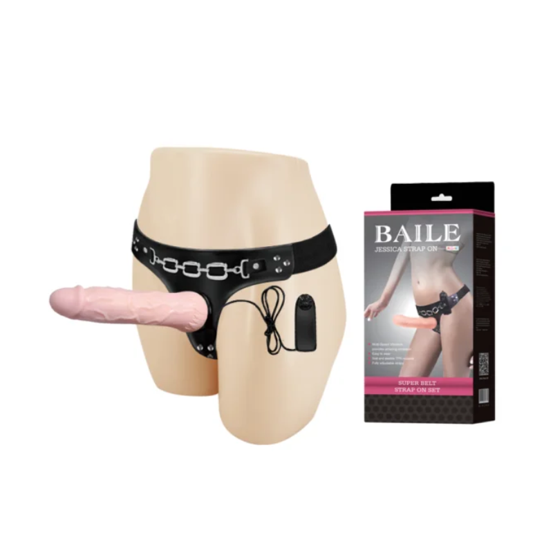 Arnés sexual con vibración BAILE BW-22028
