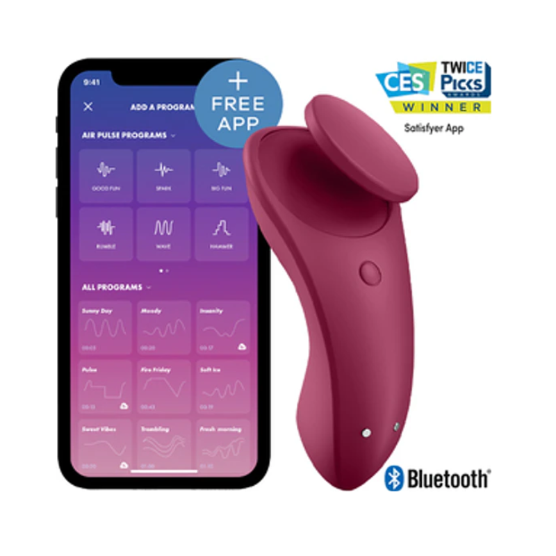 Vibrador Satisfyer Sexy Secret Panty con App – Teste en bolsa