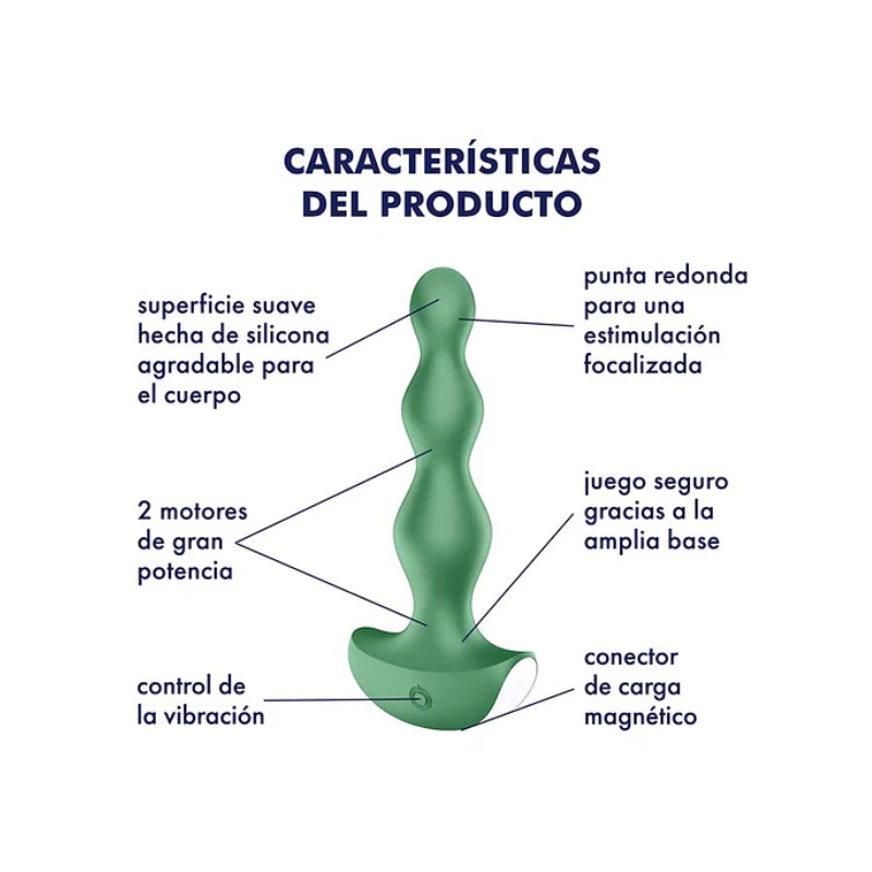 Vibrador Anal Satisfyer Lolli Plug 2 - Tester en bolsa