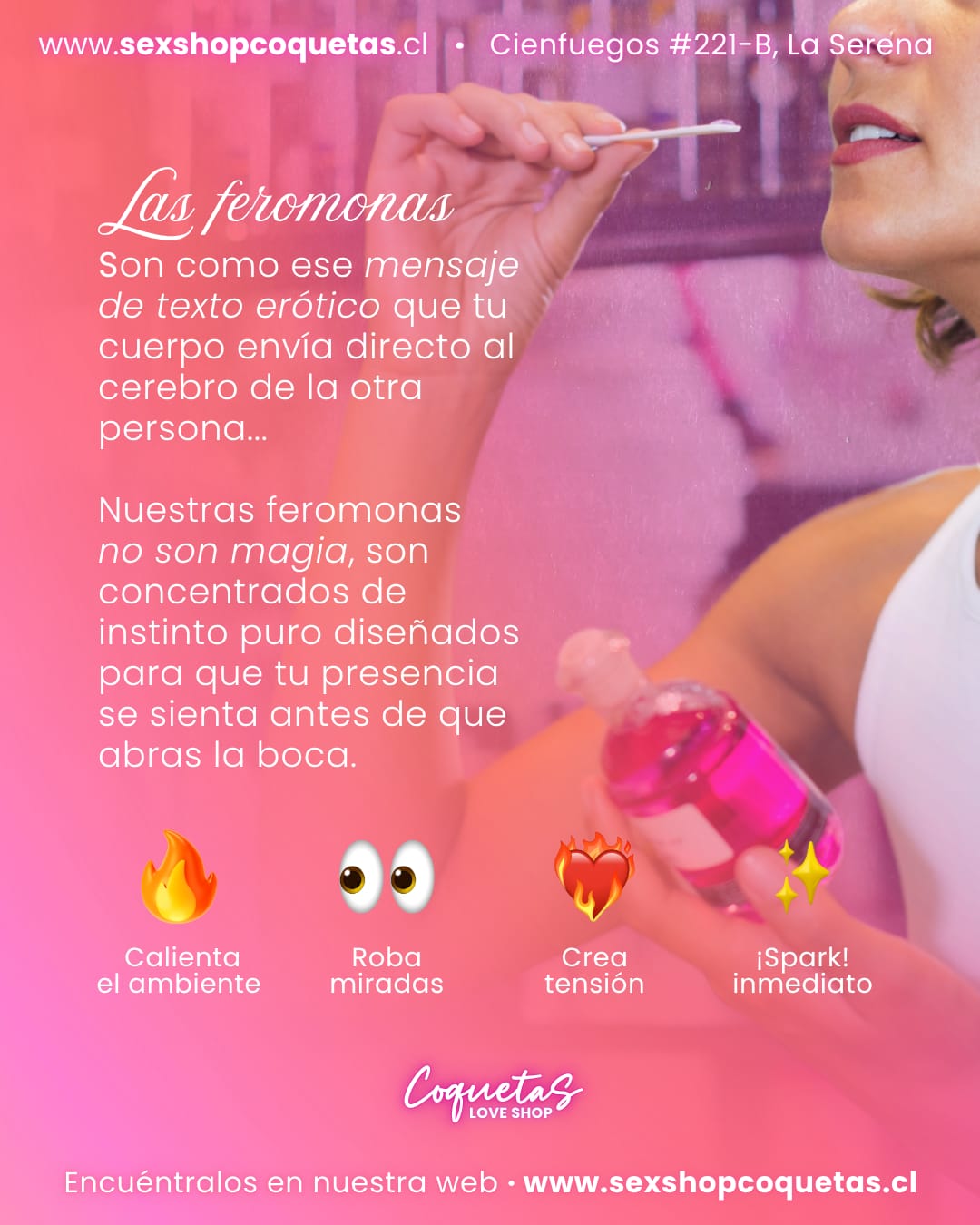 Variedad de productos con feromonas