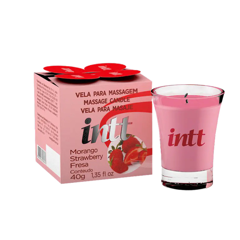 Vela Comestible INTT Frutilla 30 g
