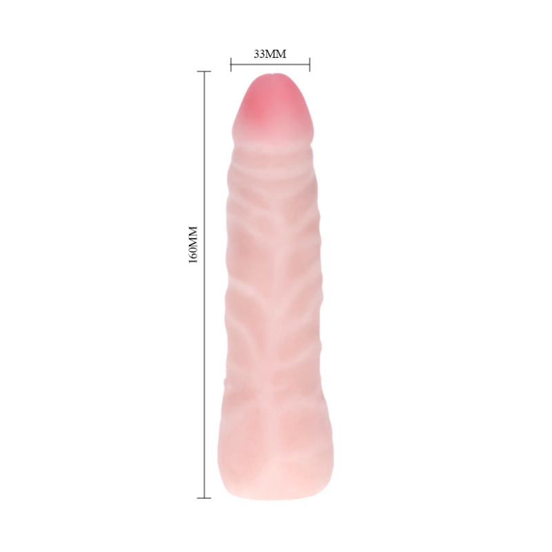Dildo Clásico Con Cabeza Redondeada