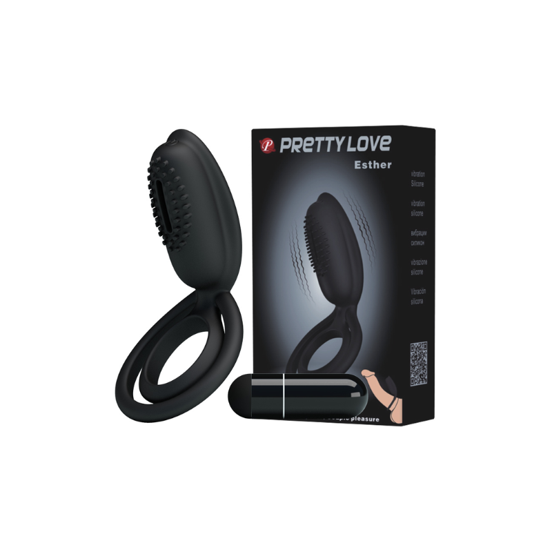 Anillo Doble Vibrador Esther Pretty Love