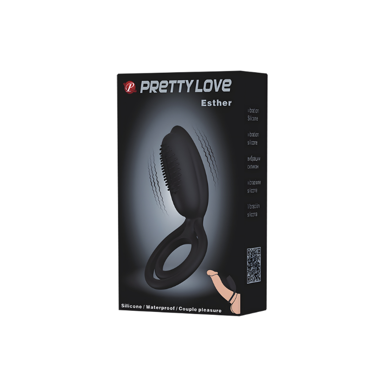 Esther Anillo Doble Vibrador Pretty Love