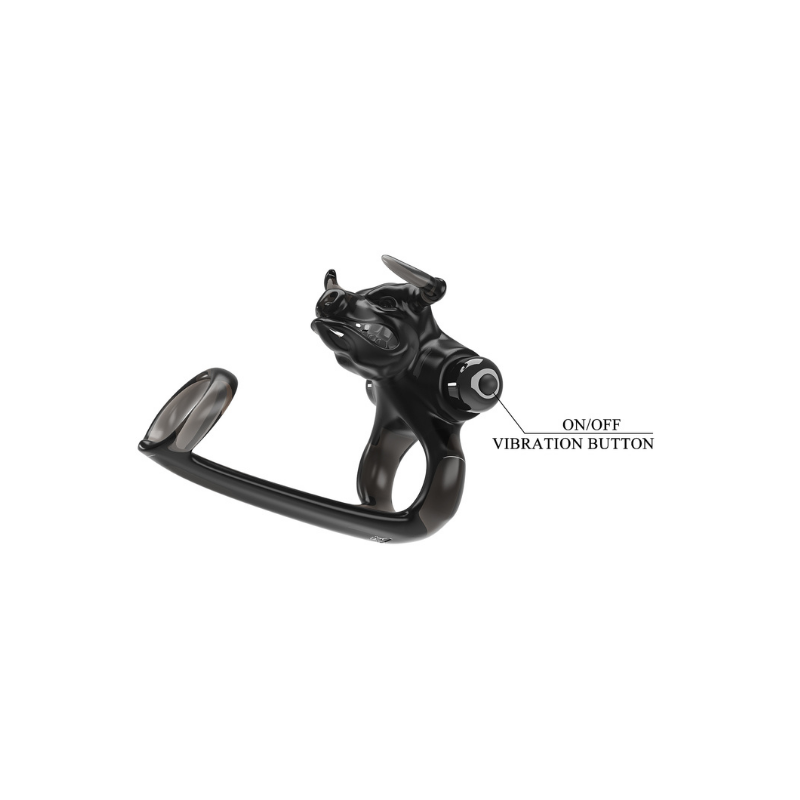 Bull Warrior Anillo Vibrador  - Pretty Love
