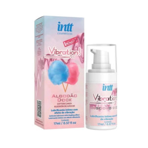 Gel Íntimo Efecto Vibración Algodón Dulce Intt