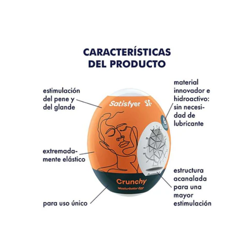 Huevo Masturbador Satisfyer 2