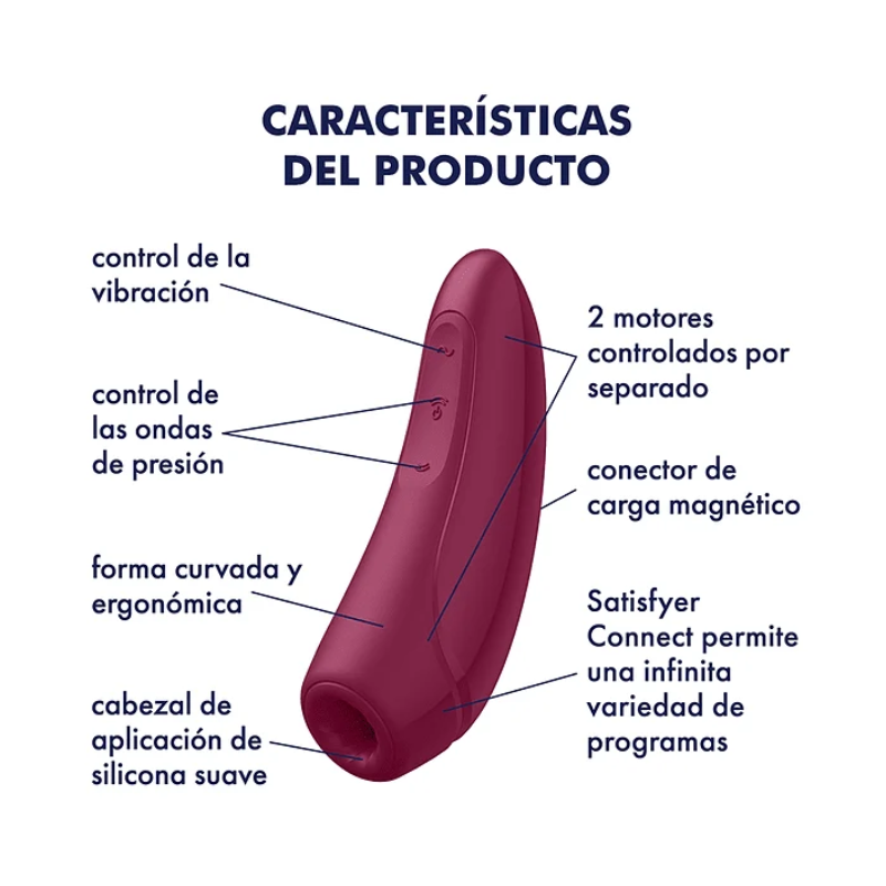 Satisfyer c pulso de aire Curvy 2