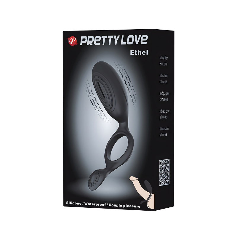 ANILLO CON DOBLE ESTIMULACIÓN - PRETTY LOVE
