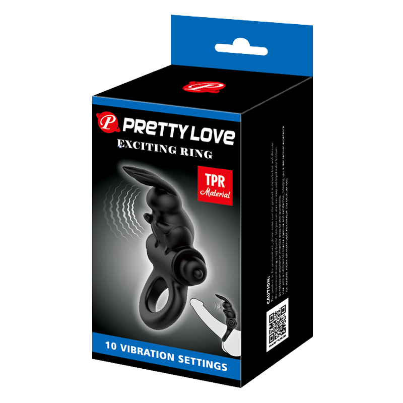 ANILLO VIBRADOR RABBIT - PRETTY LOVE