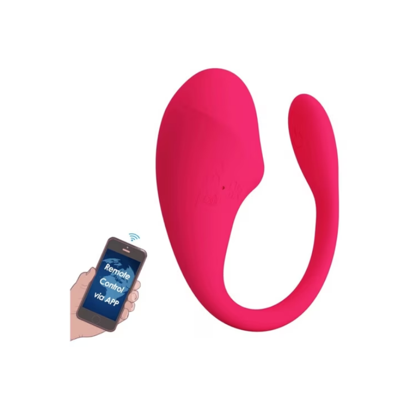 Vibrador Inalambrico con App Thalia Fucsia Romance 2