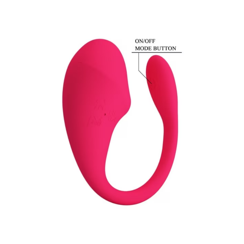 Vibrador Inalámbrico con App Thalia Fucsia Romance