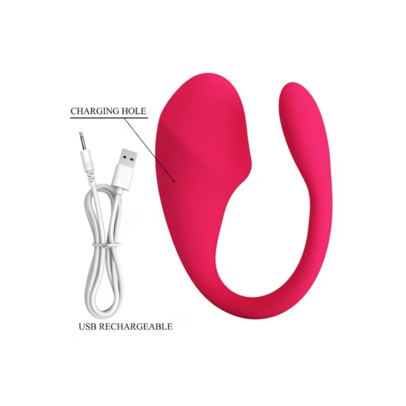 Vibrador Inalámbrico con App Thalia Fucsia Romance