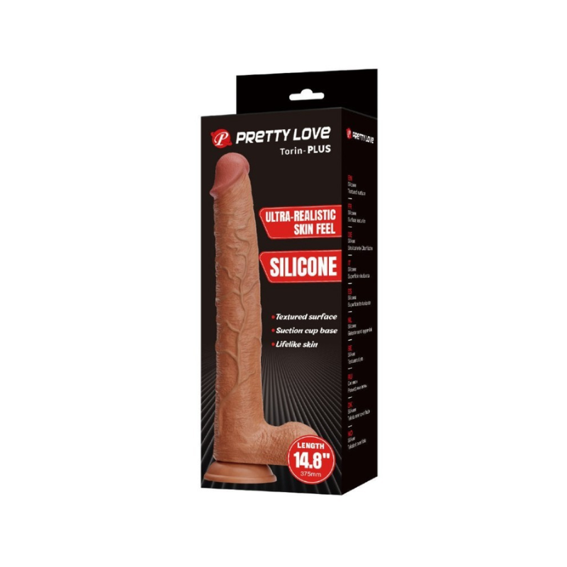 Torin Plus Dildo XL Silicona 37,5 cm