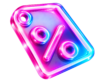 Etiqueta de descuento neon futurista e1791155150142