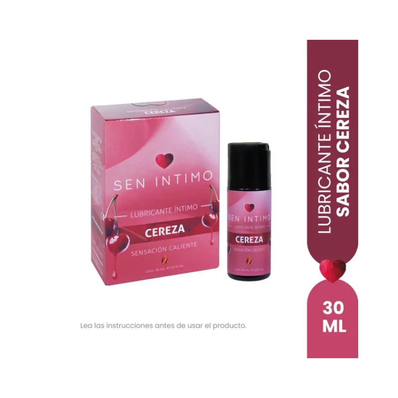 Gel Lubricante Sabor Cereza – Efecto Calor