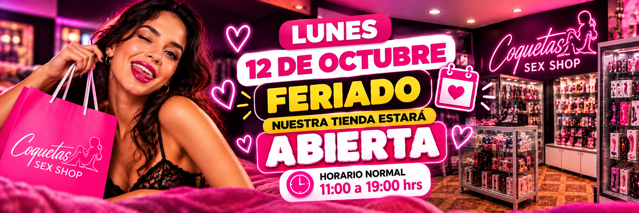 Promoción Coquetas_ Feriado en la Tienda