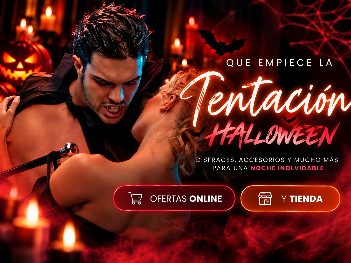 Tentacion de Halloween Noche Inolvidable